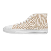 Stylish Zebra Print High Top Sneakers for Trendy Women