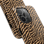 Wild Tiger Print Tough Phone Case – Durable Protection for Adventurers