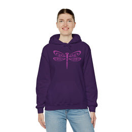 Dragonfly Design Unisex Hoodie - Cozy Nature-Inspired Sweatshirt for Wildlife Lovers