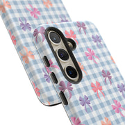 Cute Bow Pattern Tough Samsung Galaxy Phone Case - Stylish Protective Cover for Everyday Use