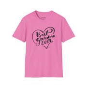 Best Grandma Ever Unisex Softstyle T-Shirt - Perfect Gift for Grandparents