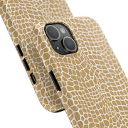 Stylish Tough Phone Case with Trendy Giraffe Pattern