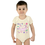 Cute Infant Baby Bodysuit with Playful Cloud Design