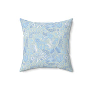 Floral Patterned Square Pillow - Cozy Home Decor Accent
