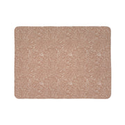 Cozy Floral Fleece Sherpa Blanket - Perfect for Home Décor & Gifting