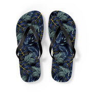 Tropical Leaf Flip Flops | Summer Beach Sandals for Vacation