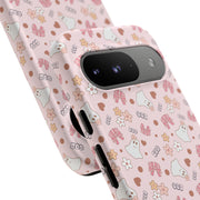 Cute Google Pixel Phone Case - Tough Cases for Holiday Cheer