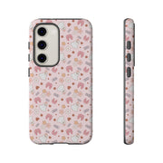 Cute Floral Tough Samsung Galaxy Phone Case for Kids & Teens
