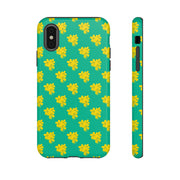 Vibrant Floral Tough Case for iPhone - Stylish Protective Cover