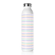 Motivational Slim Water Bottle - 'You Are Enough' - Inspiring Colorful Design