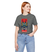 Merge Graphic Unisex Jersey Tee - Bold Skull & Dragon Design
