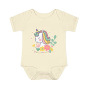 Lovely Unicorn Infant Bodysuit - Cute Baby Onesie for Newborns, Perfect Gift for Baby Showers or Birthdays