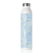 Elegant Floral Slim Water Bottle - Stylish and Eco-Friendly Hydration