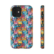 Playful Cat iPhone Case - Tough & Colorful Design
