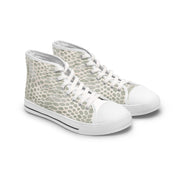 Women's High Top Sneakers - Stylish Animal Print for Everyday Wear