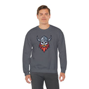 Viking Skull Crewneck Sweatshirt - Unisex Heavy Blend™