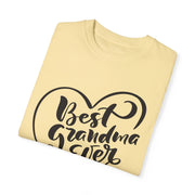 Best Grandma Ever Unisex Garment-Dyed T-Shirt