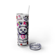 Hello Kitty 3d Tumbler with Straw - 20oz Cute Drinkware for Cat Lovers