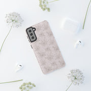 Floral Tough Samsung Galaxy Phone Case - Durable Design for Nature Lovers