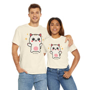 Cute Cat Printed Unisex Heavy Cotton Tee