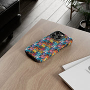 Playful Cat iPhone Case - Tough & Colorful Design