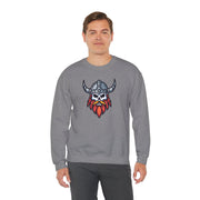 Viking Skull Crewneck Sweatshirt - Unisex Heavy Blend™