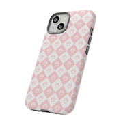 Cute Paw Print Tough iPhone Case for Pet Lovers