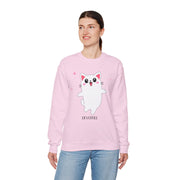 Cute Cat Character Unisex Heavy Blend™ Crewneck Sweatshirt