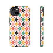 Colorful Playing Card Pattern Tough Case for iPhone