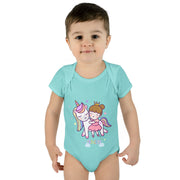 Adorable Princess Unicorn Baby Bodysuit - Cute Infant Outfit for Girls