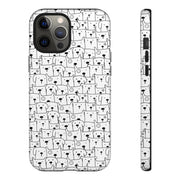 Cute Dog Pattern iPhone Case – Tough Cases for Pet Lovers