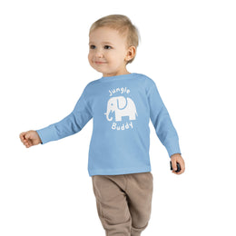 Cute Jungle Buddy Toddler Long Sleeve Tee - Perfect for Adventure-Loving Kids