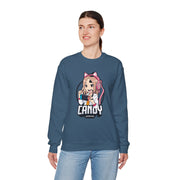 Cute Gaming Crewneck Sweatshirt - Candy Gamer Design