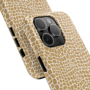 Stylish Tough Phone Case with Trendy Giraffe Pattern