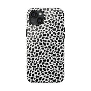 Stylish Leopard Print Tough Phone Case – Durable Protection & Chic Design