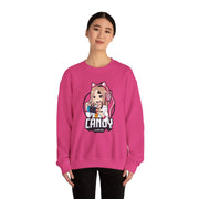 Cute Gaming Crewneck Sweatshirt - Candy Gamer Design