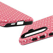 Cute Heart Pattern Samsung Galaxy Phone Case - Tough Protection for Everyday Use