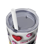 Hello Kitty 3d Tumbler with Straw - 20oz Cute Drinkware for Cat Lovers