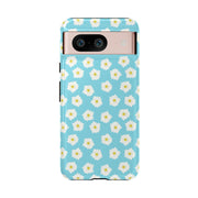 Daisy Floral Tough Phone Case - Durable Protection for Your Device