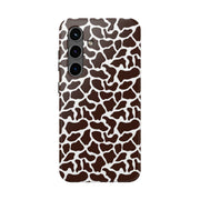 Giraffe Print Tough Phone Case - Stylish & Durable Protection for Animal Lovers