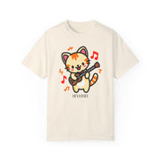 Cute Cat Guitar Unisex T-Shirt | Fun & Playful Design for Music Lovers