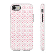 Cute Heart Pattern iPhone Case - Tough & Stylish Smartphone Cover