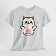 Cute Cat Printed Unisex Heavy Cotton Tee