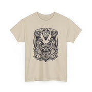 Unisex Heavy Cotton Tee - Fierce Guardian Graphic T-Shirt