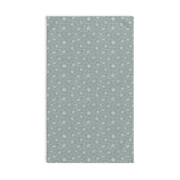 Floral Pattern Hand Towel - Soft Cotton Bathroom Accessory