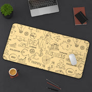 Motivational Desk Mat for Entrepreneurs - Business Ideas & Planning Design