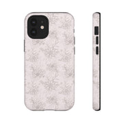 Floral Tough iPhone Case - Durable Protection with Elegant Design