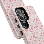 Cute Floral Tough Samsung Galaxy Phone Case for Kids & Teens