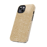 Stylish Tough Phone Case with Trendy Giraffe Pattern
