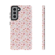 Cute Floral Tough Samsung Galaxy Phone Case for Kids & Teens